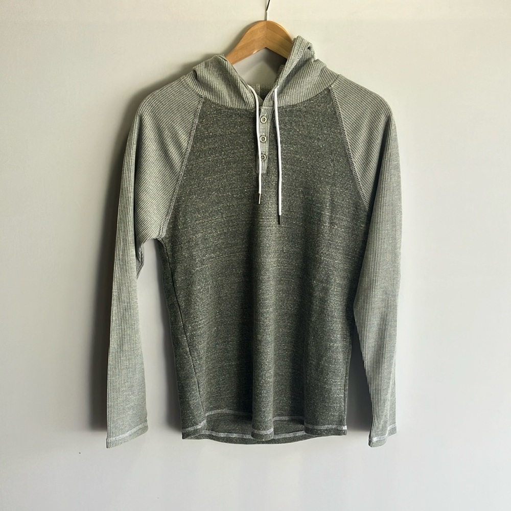 BKE Gray Sweatshirt Hoodie with Zipper